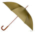 9302 Blue Line Wooden Stick Umbrella - Totes Auto Open Umbrella