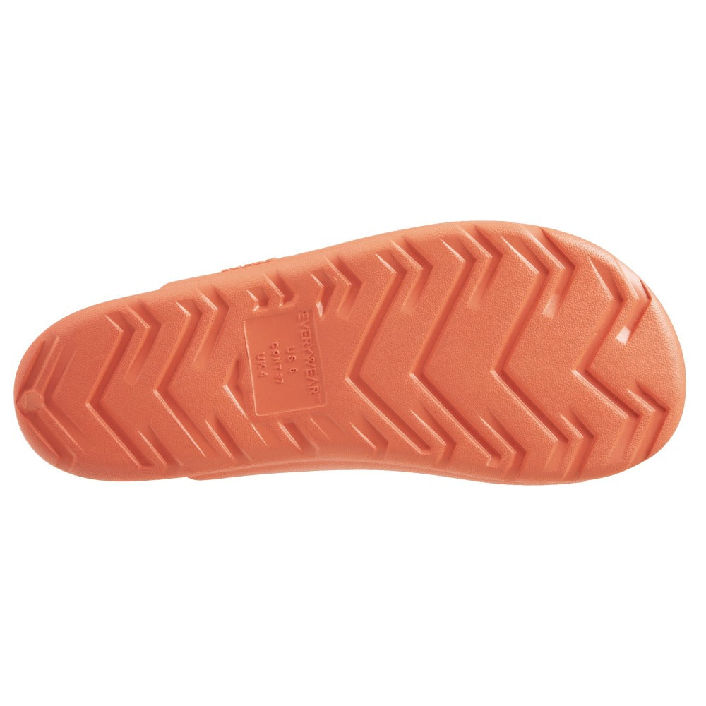 Women’s Sol Bounce Molded Buckle Slide - Coraline bottom sole view
