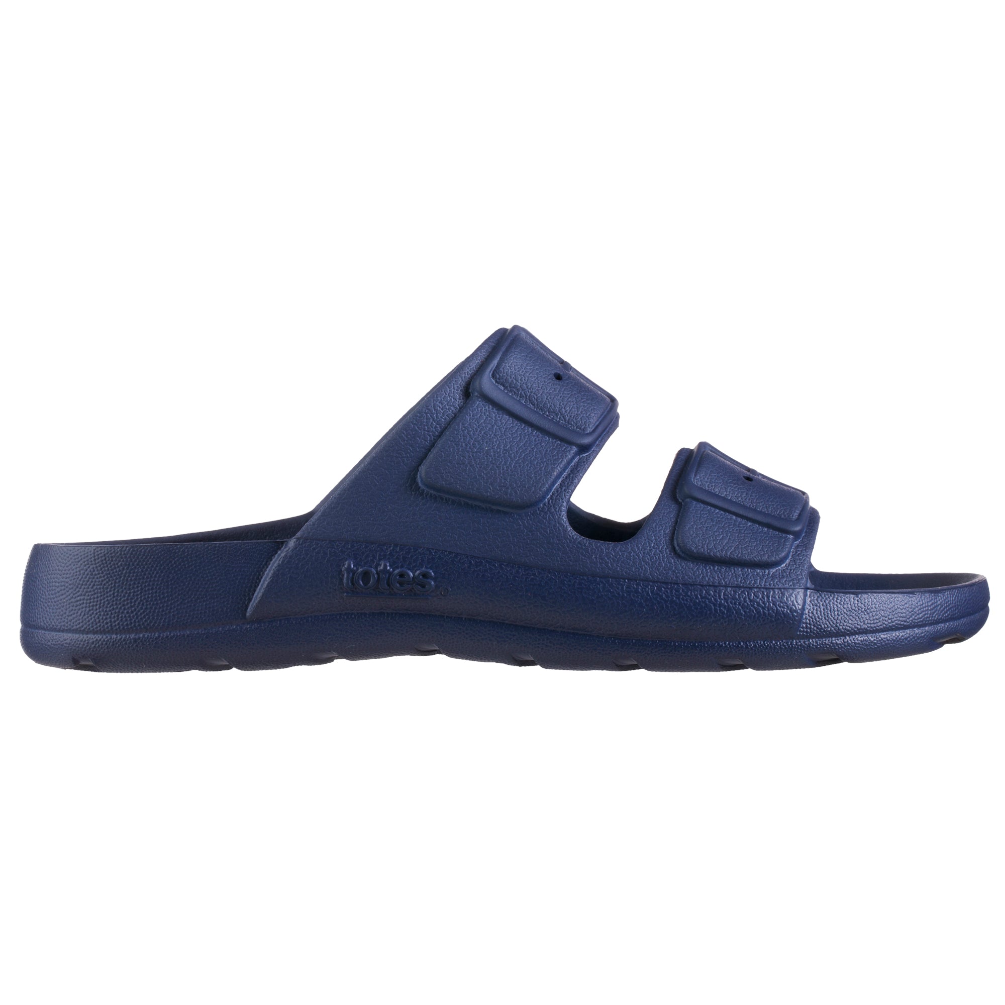 Women’s Sol Bounce Molded Buckle Slide - Navy profile view