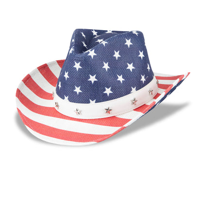 Americana Flag Cowboy Hat