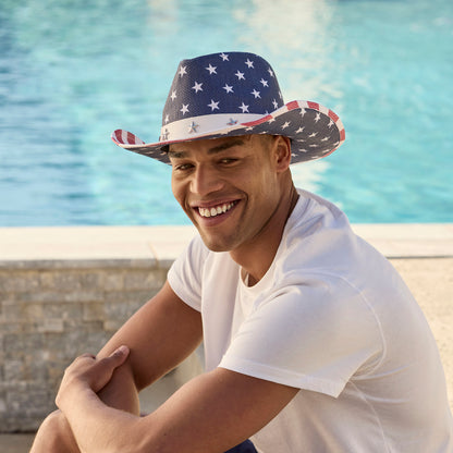 Americana Flag Cowboy Hat
