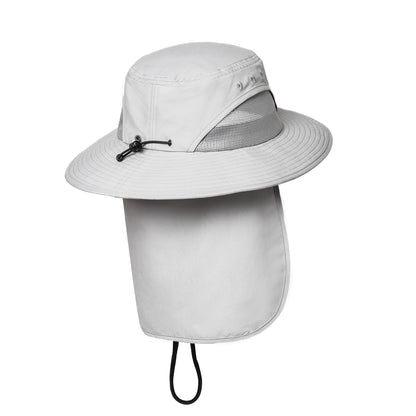 A44083 Sun Hat with Flap with Sun Protection 