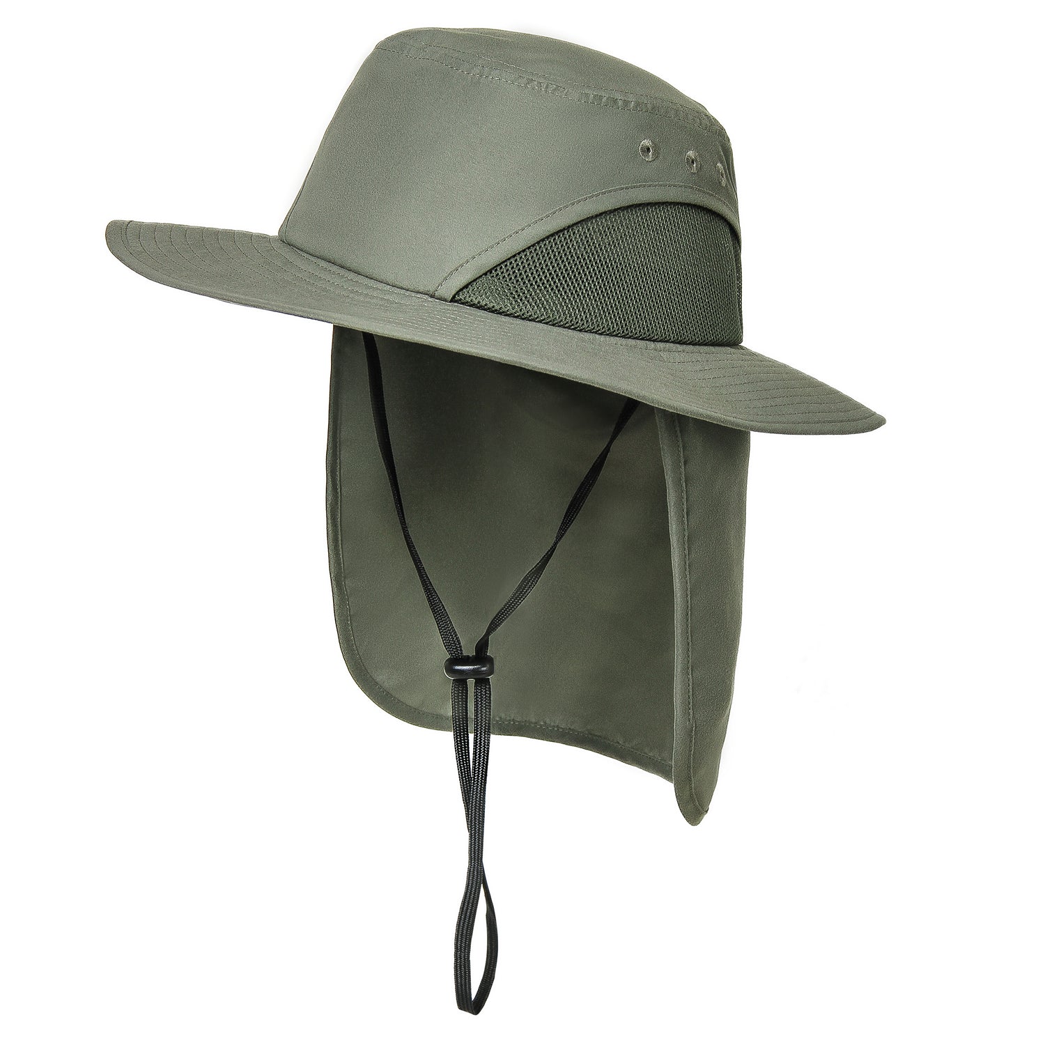 A44083 Sun Hat with Flap with Sun Protection 