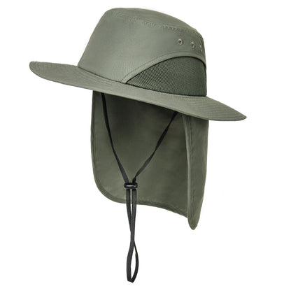 A44083 Sun Hat with Flap with Sun Protection 