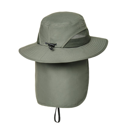A44083 Sun Hat with Flap with Sun Protection 
