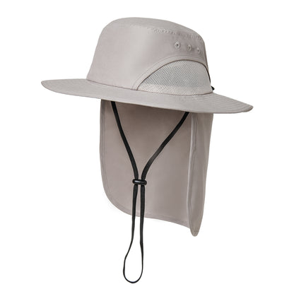 A44083 Sun Hat with Flap with Sun Protection 