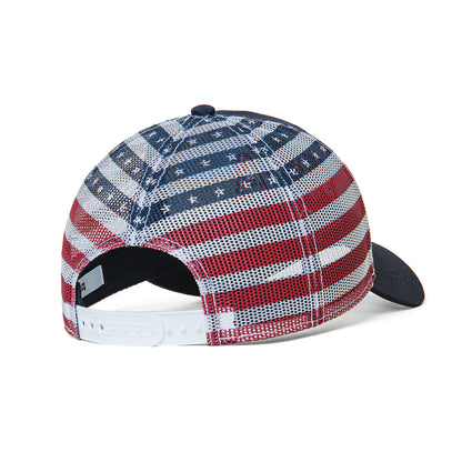 USA Flag Trucker Hat