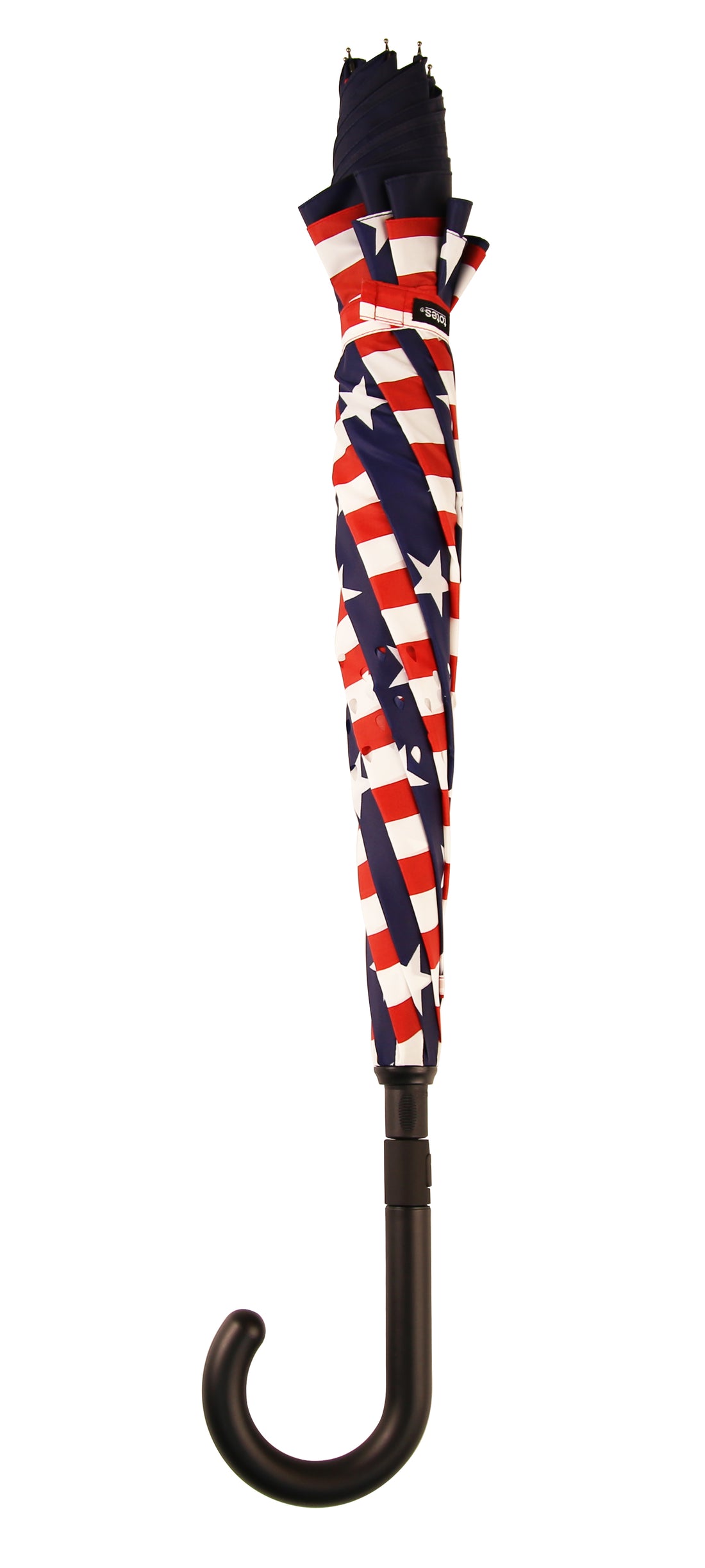 InBrella Reverse Close Umbrella in americana Open Under Canopy 