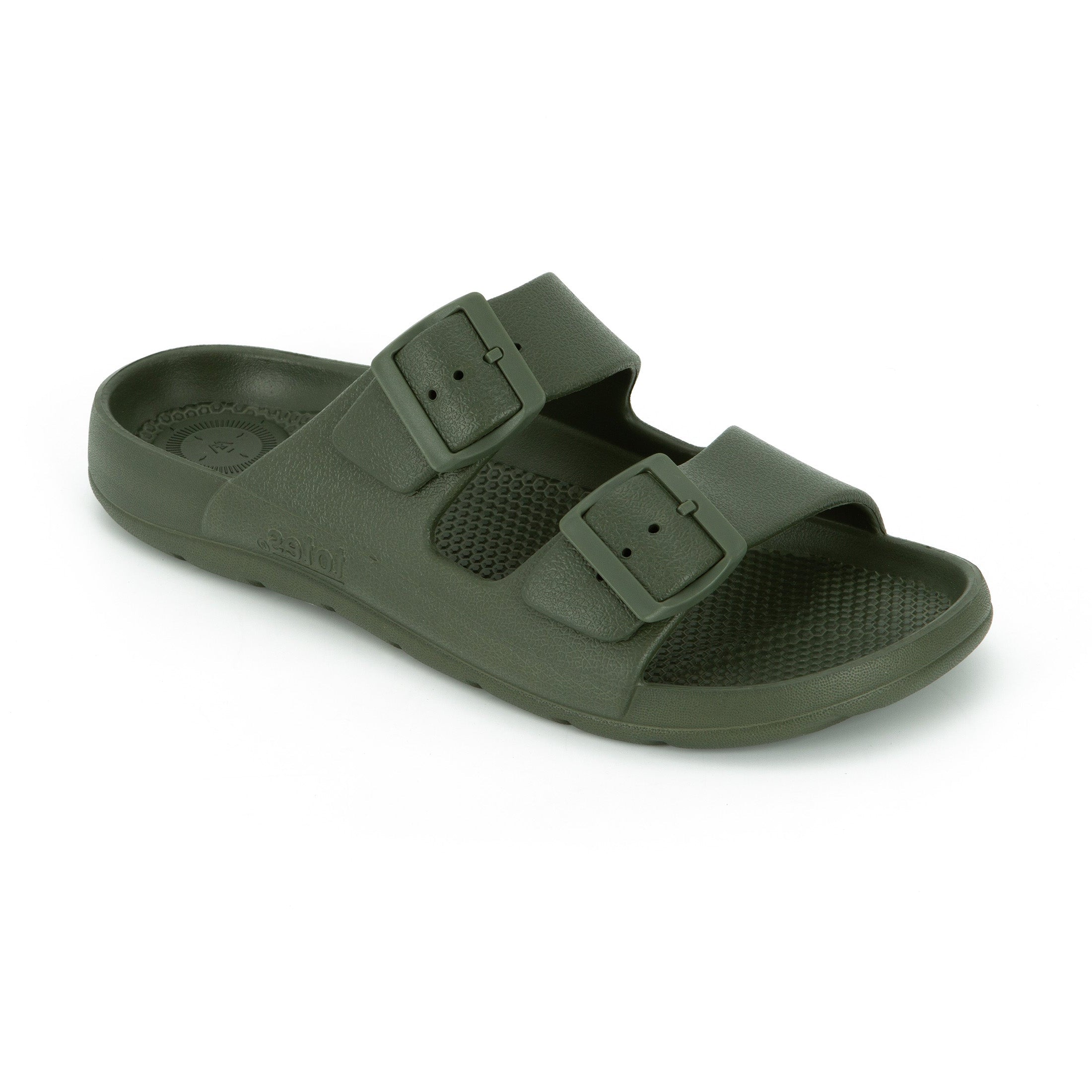 TS22 Totes Double Buckle Mens Slide 