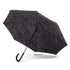 InBrella Reverse Close Umbrella in Zodiac Black Open Under Canopy