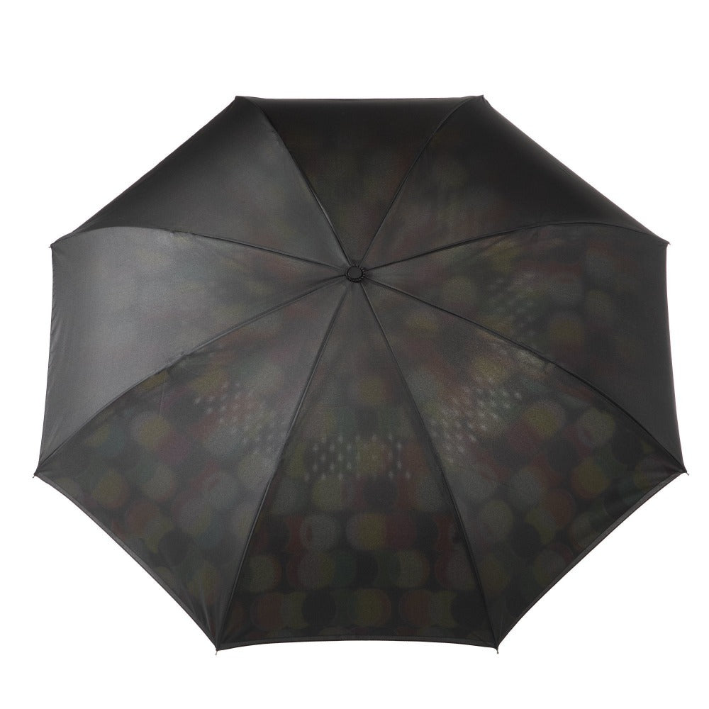 InBrella Reverse Close Umbrella in Circle Mania Open Top View