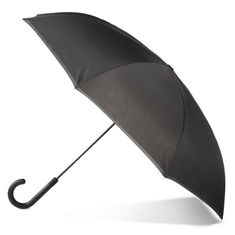 InBrella Reverse Close Umbrella in Enchanted Garden Open Side Profile