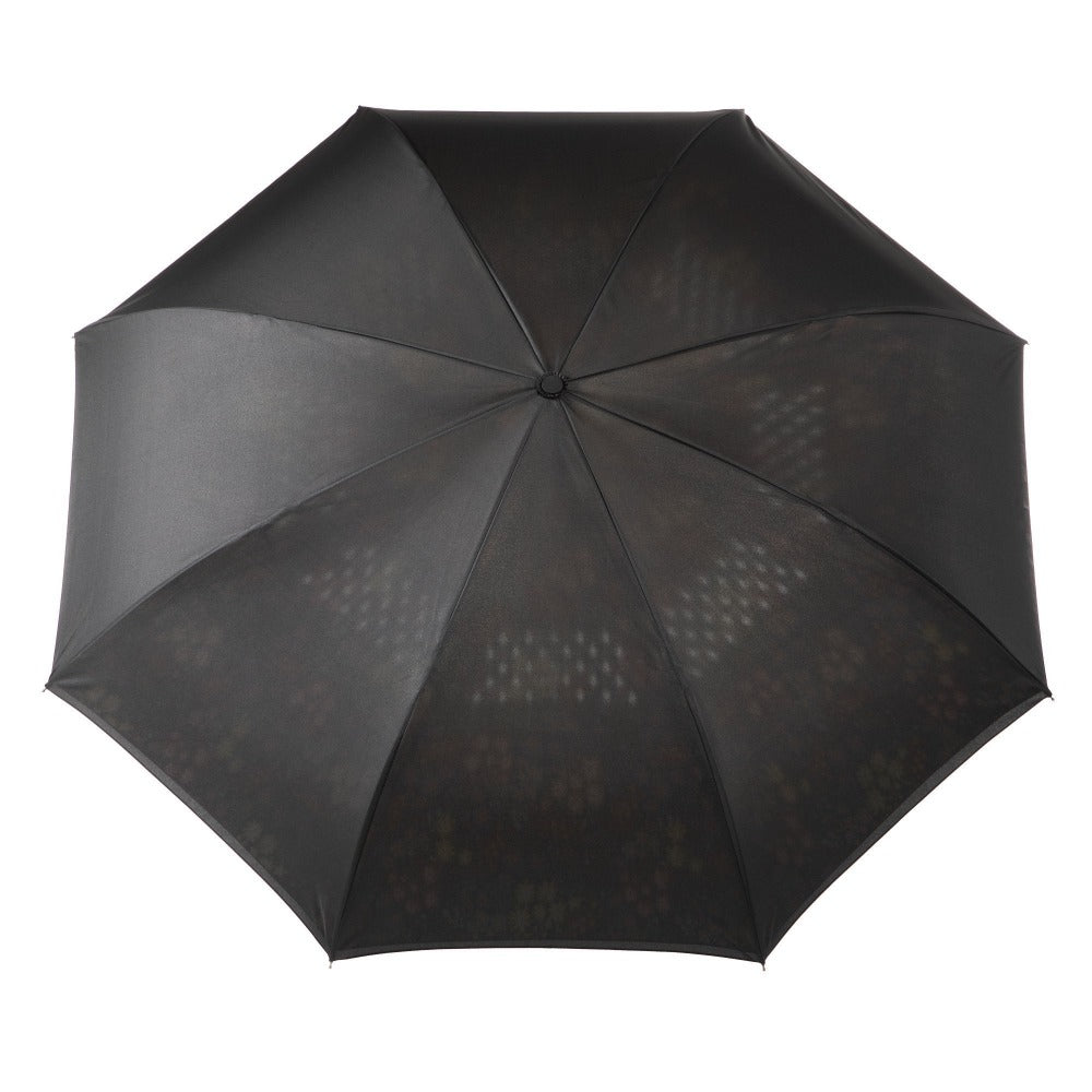 InBrella Reverse Close Umbrella in Enchanted Garden Open Top View