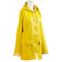 Lined Rain Slicker in Yellow Side Profile