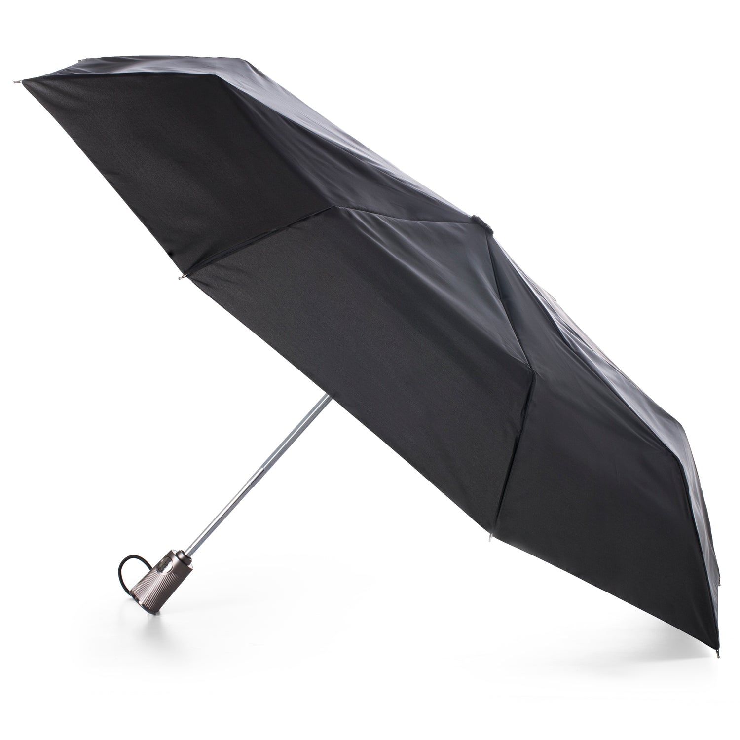totes Titan® Auto Open Close Umbrella with NeverWet® - open side view