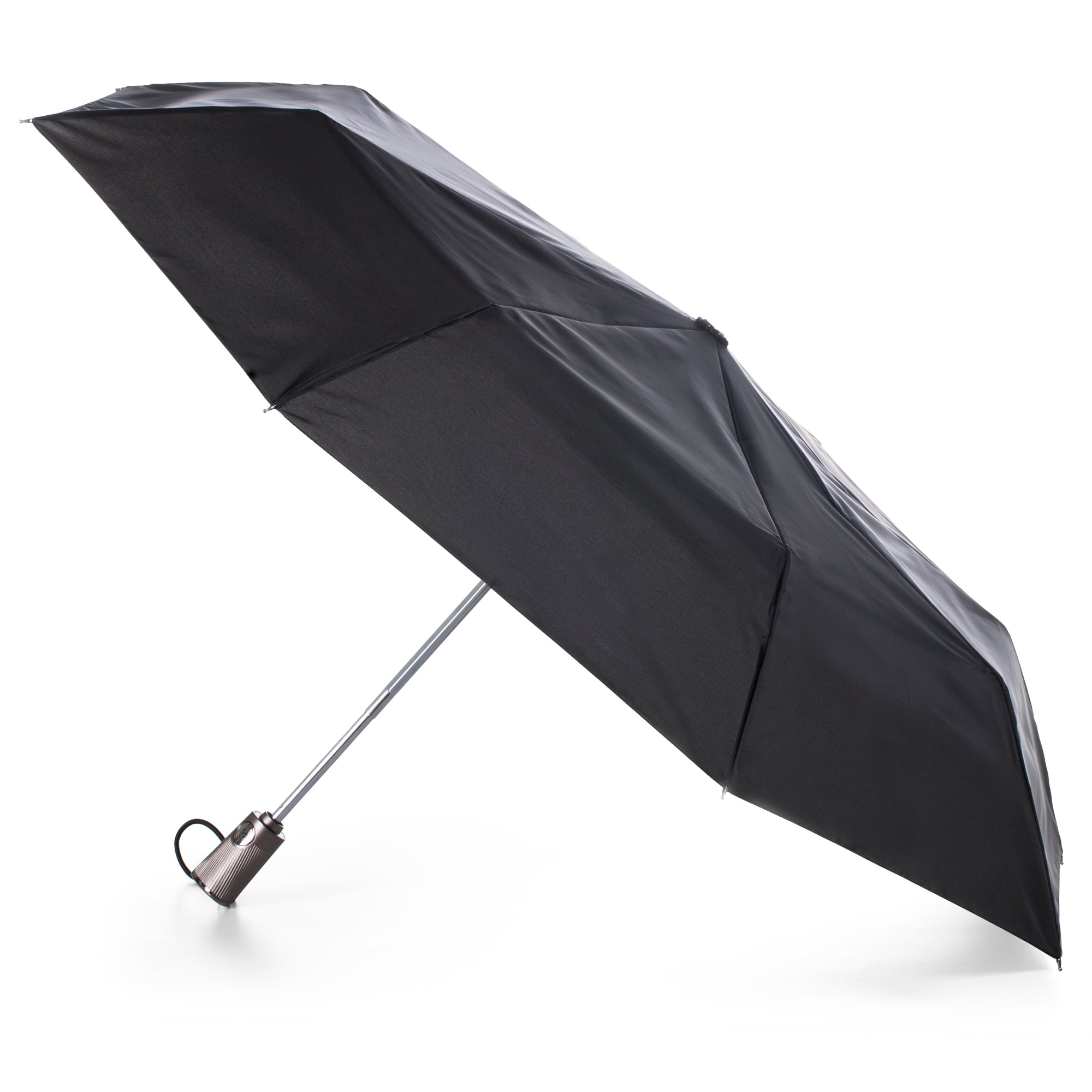 totes Titan® Auto Open Close Umbrella with NeverWet® - open side view