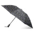InBrella Reverse Close Folding Umbrella in Zodiac Black Open Side Profile