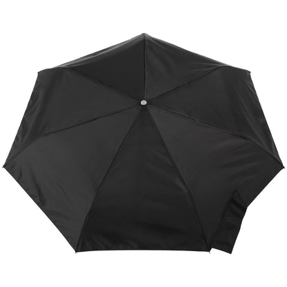 Sunguard Auto Open Close Umbrella With Neverwet in Black Open Top View