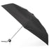 Titan Mini Manual Umbrella with NeverWet in Black Open Side Profile