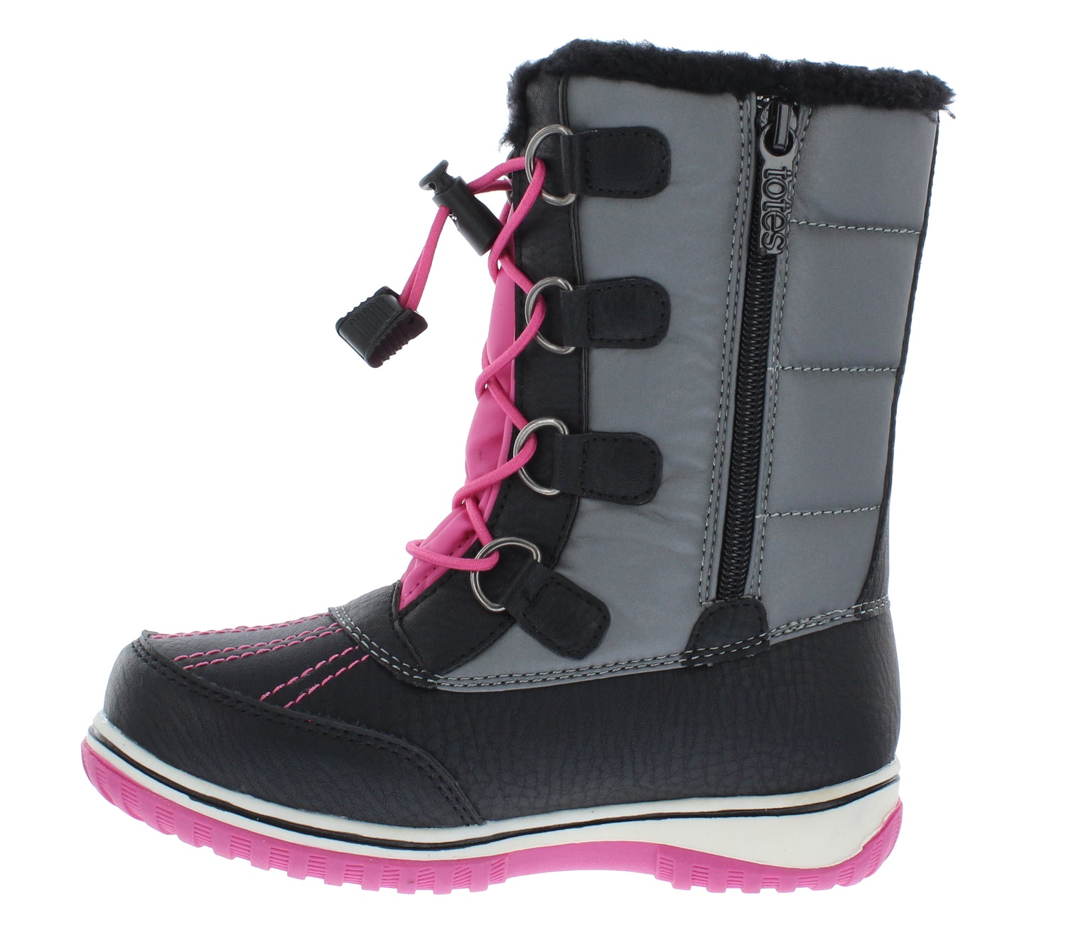 totes elfin youth snow boot