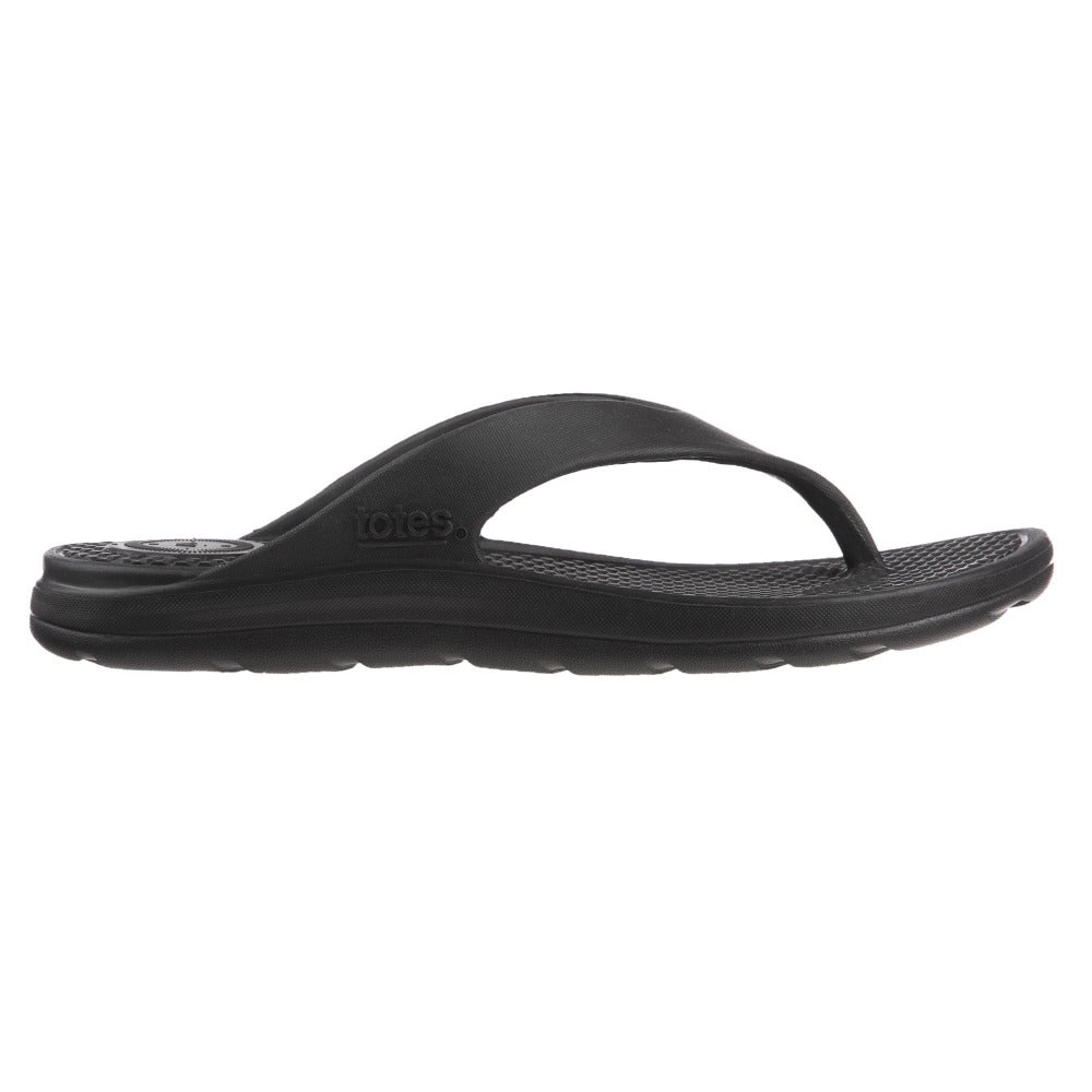 Men’s Sol Bounce Ara Thong in Black Profile