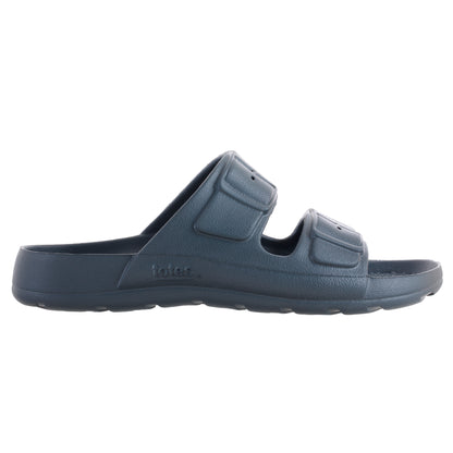 Women’s Sol Bounce Molded Buckle Slide - Mineral side profile view