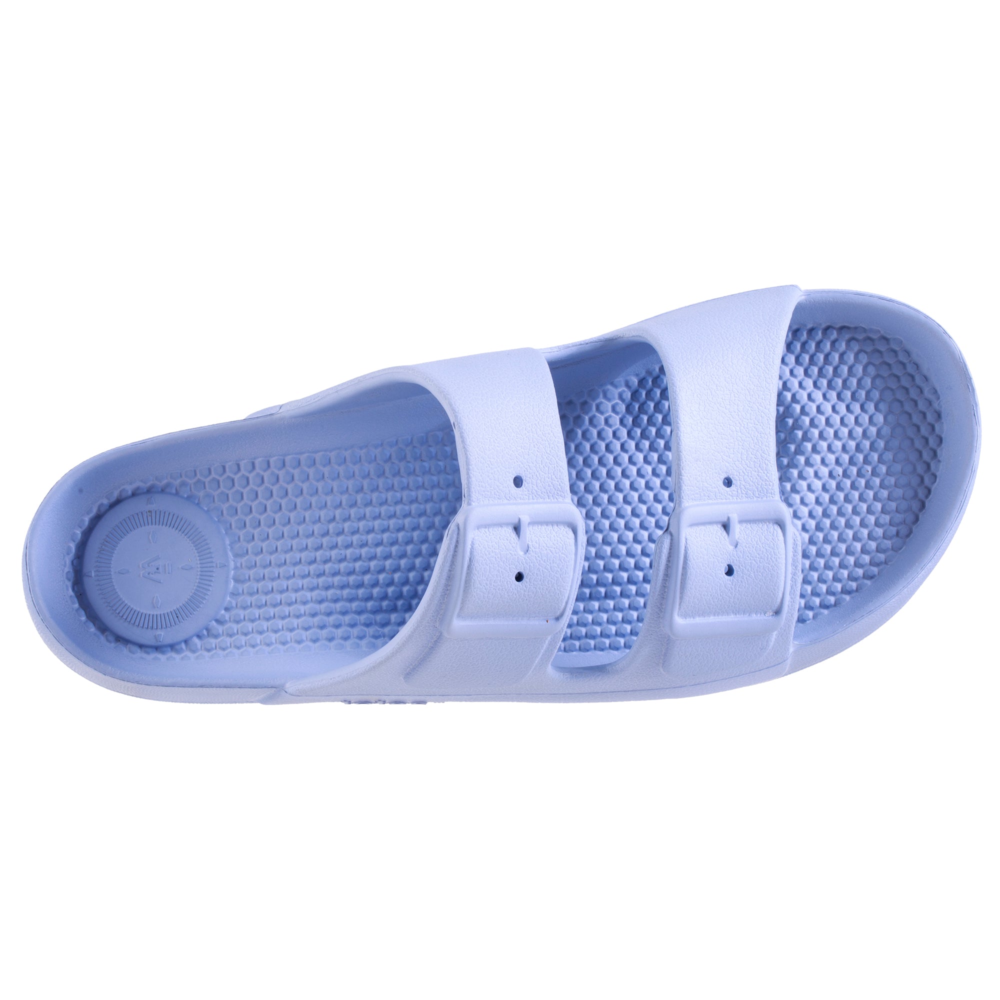 Women’s Sol Bounce Molded Buckle Slide - Periwinkle top view
