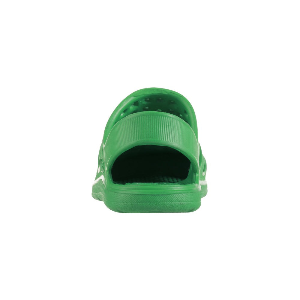 Kid’s Sol Bounce Splash &amp; Play Clog in Green Back Heel